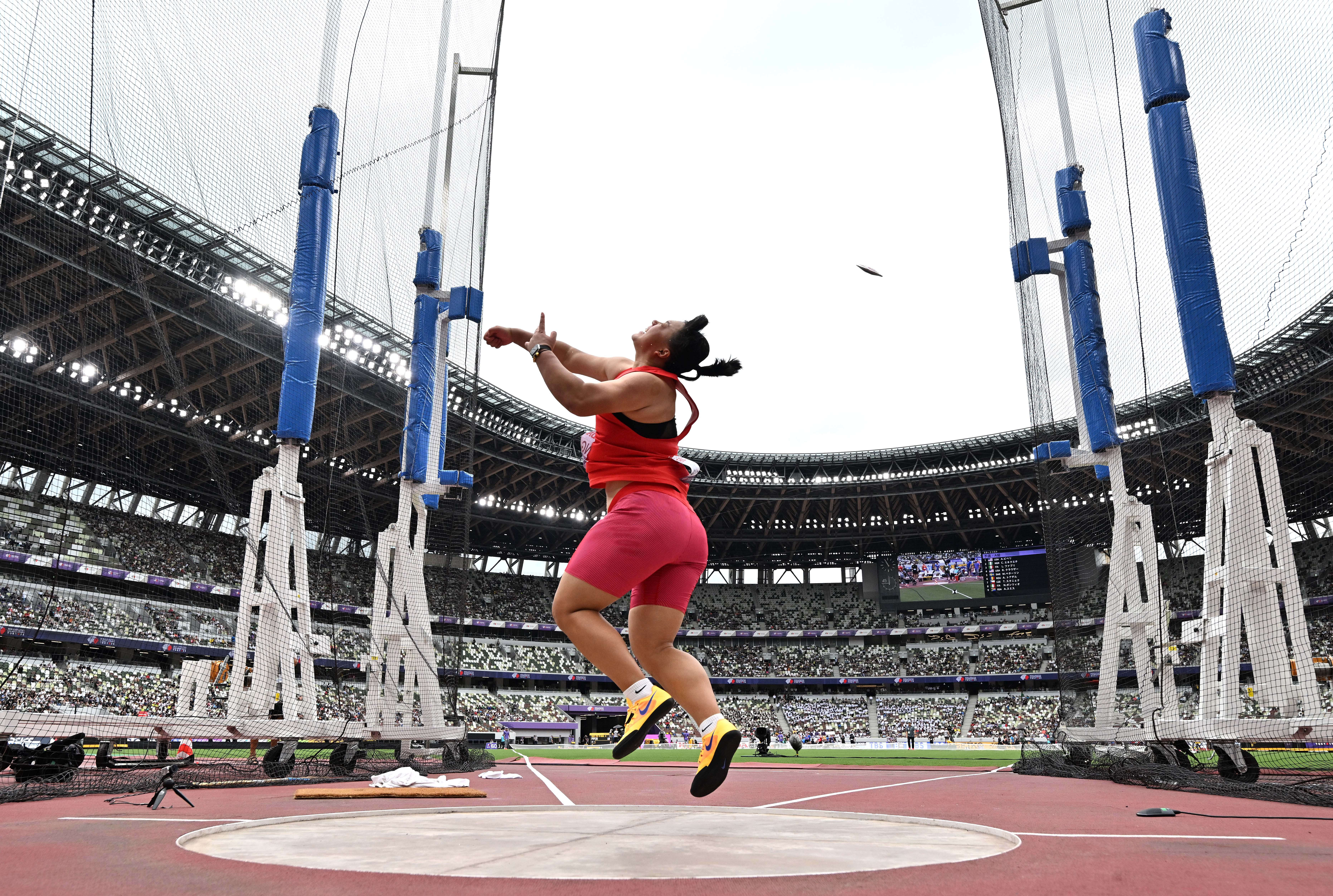 （田径世锦赛）铁饼——姜志超无缘女子决赛