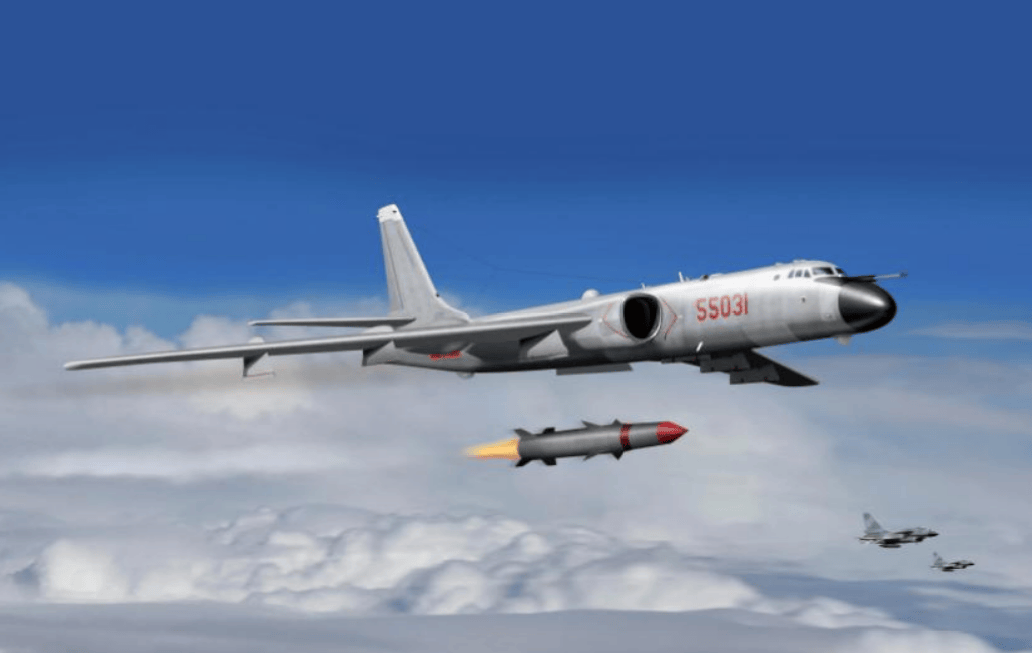 270架轰6严阵以待，强大核战轰打击群横空出世，美媒说了句大实话