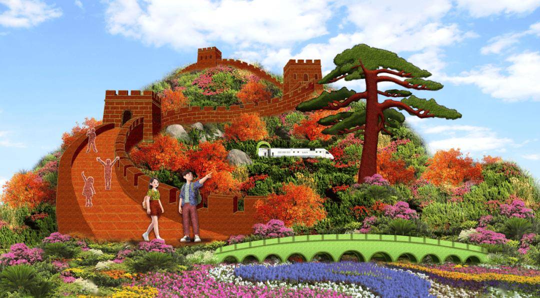 国庆限定！天安门广场及长安街沿线花卉布置效果图来了