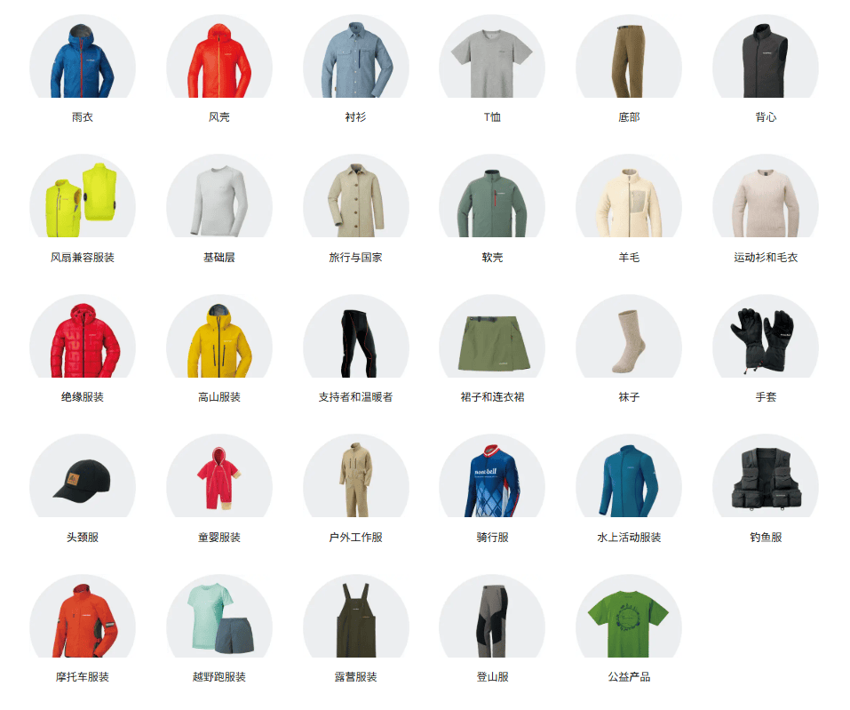 日本迪卡侬montbell，中产买不起了