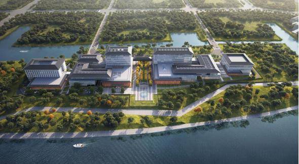 北京大学郑州新材料高等研究院主体封顶